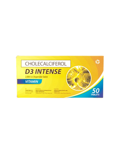 [OTC-T10664-VITF-CAT00315] D3 Intense (Cholecalciferol) 2000 IU Tablet 
