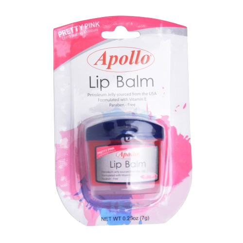 [GR-T10979-SNB-CAT00321] Apollo lip balm (petroleum jelly) pretty pink 7g 