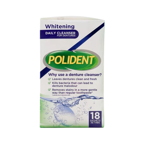 [GR-T10613-ORALC-CAT00037] Polident Denture Cleanser Tablets 6s
