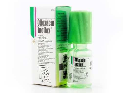 [RX-T11623-ABIO-CAT00350] Inoflox (ofloxacin) 3mg/mL otic drops