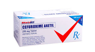 [RX-T10108-ABIO-CAT00108] RM Cefuroxime Axetil (Cefuroxime) 250mg Tablet