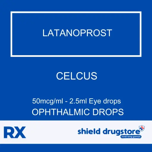 [RX-T10790-EENT-CAT00017] Celsus latanoprost 50mcg/ml - 2.5ml eye drops