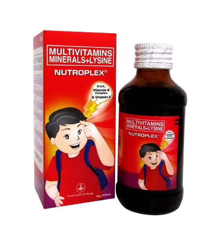 [OTC-T10692-VITF-CAT00343] Nutroplex (Multivitamins + Iron) Syrup, 60ml