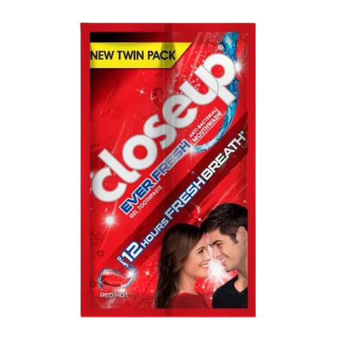 [GR-T10585-ORALC-CAT00009] Close Up (Red Hot) toothpaste 10g sachet 
