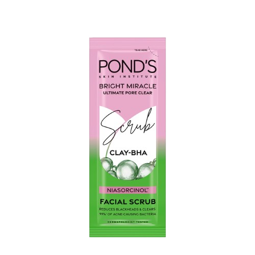 [GR-T10981-SNB-CAT00323] Pond's Bright Miracle Clay BHA Facial Scrub Clear 10g
