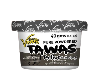 [GR-T10867-SNB-CAT00209] Venus Charm Tawas Active for Men (Gray) 40g powder 