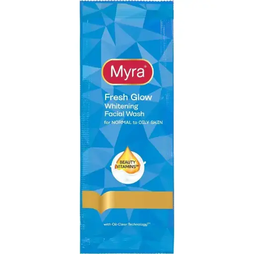 [GR-T10879-SNB-CAT00221] Myra Fresh Glow Whitening Facial Wash 10mL