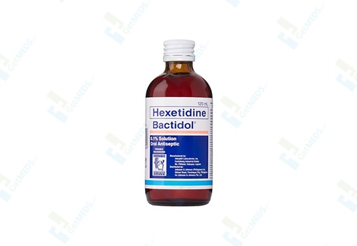 [GR-T10589-ORALC-CAT00013] Bactidol (Hexetidine) 120ml Gargle