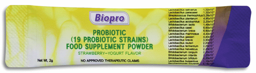 [OTC-T10484-VITF-CAT00135] Biopro Probiotic Sachet 