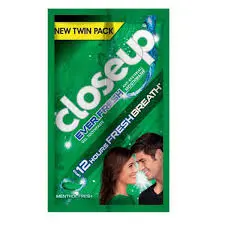 [GR-T11047-ORALC-CAT00149] Close Up (Menthol Fresh) toothpaste twin pack 2x120g 