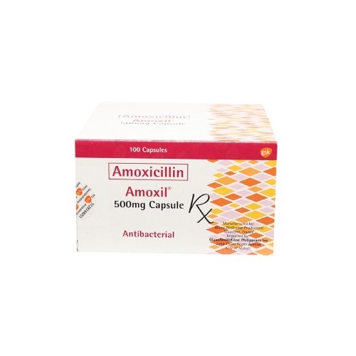 [RX-T10039-ABIO-CAT00039] Amoxil (Amoxicillin) 500mg Capsule 