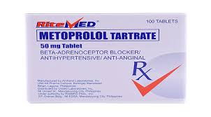 [RX-T10437-CARDI-CAT00044] RM Metoprolol (Metoprolol Tartrate) 50mg Tablet