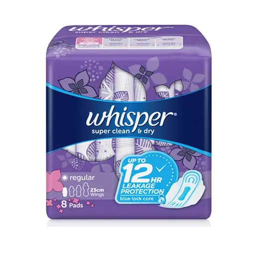 [GR-T10146-DIAP-CAT00032] Whisper Super Clean & Dry with Wings 8s 