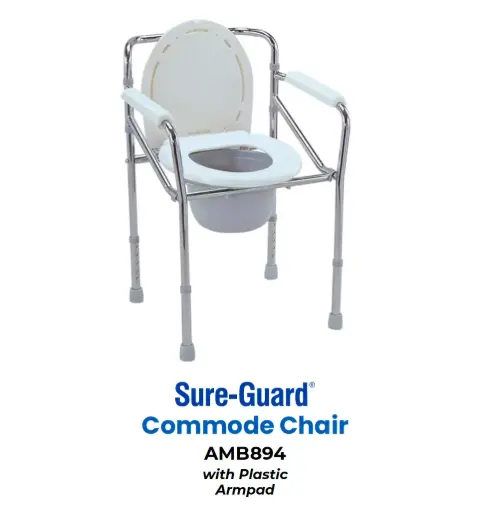 [MS-T10620-ASDEV-CAT00078] Sureguard Commode Chair AMB894