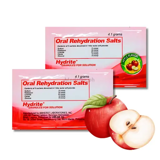 [OTC-T10059-GIT-CAT00056] Hydrite (Oral Rehydration Salts) Apple Granules