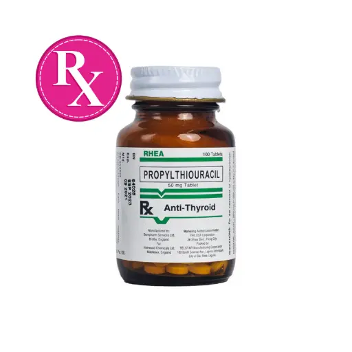 [RX-T10999-GUT-CAT00080] RHEA Propylthiouracil 50mg Tablet 