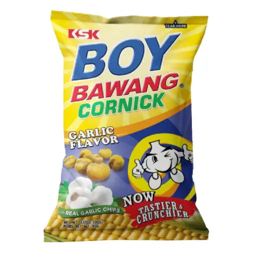 [GR-T10447-FOOD-CAT00088] Boy Bawang Garlic 90g