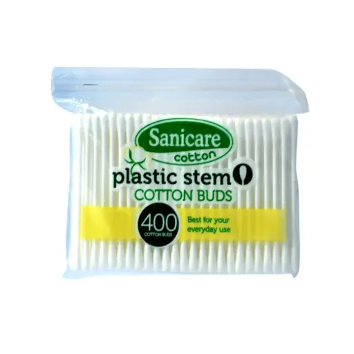 [GR-T10110-COT-CAT00031] Sanicare Cotton Buds 400 Stems
