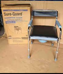 [MS-T10625-ASDEV-CAT00081] Sureguard Commode Chair w/out Wheels (Plastic Armpad) AMB896-B