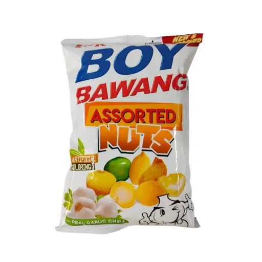 [GR-T10511-FOOD-CAT00152] Boy Bawang Assorted Nuts (Garlic Chips) 