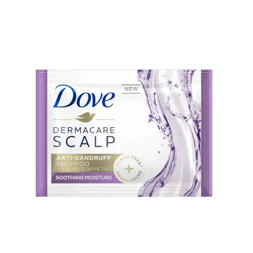 [GR-T11076-HAIR-CAT00062] Dove Dermacare Scalp Soothing Moisture Anti-Dandruff Shampoo 10ml