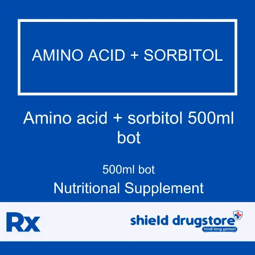 [GEN000013] z_GN-AMINO ACID + SORBITOL 500ML BOT 