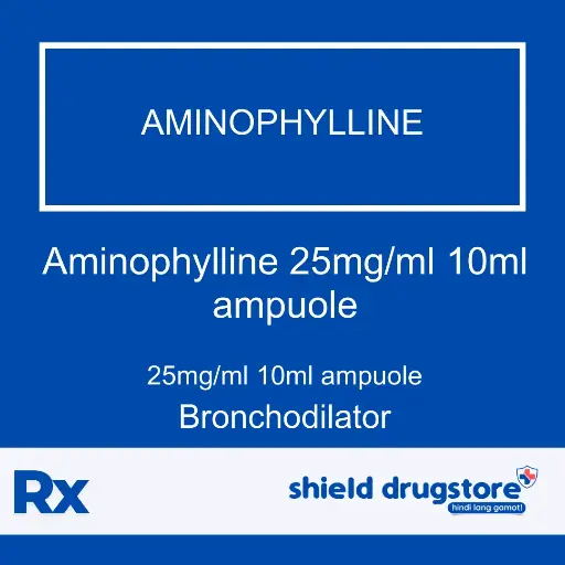 [GEN000014] GN-AMINOPHYLLINE 25MG/ML 10ML AMP 