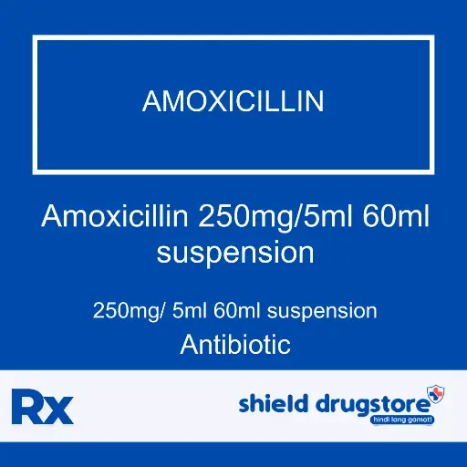 [GEN000020] GN-AMOXICILLIN 250MG/5ML 60ML SUSP