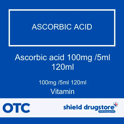[GEN000029] GN-ASCORBIC ACID 100MG /5ML 120ML 