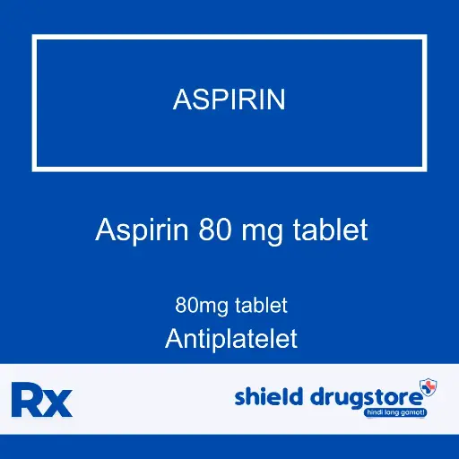 [GEN000033] GN-ASPIRIN 80 MG TAB 