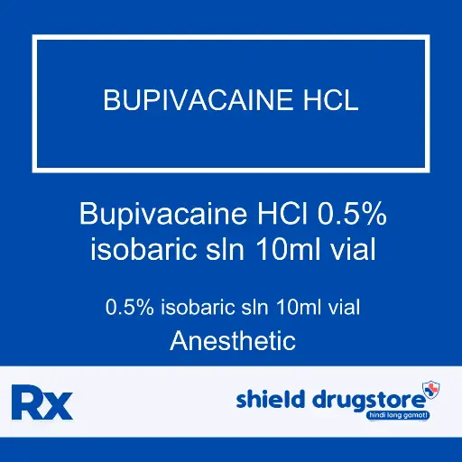 [GEN000049] GN-BUPIVACAINE HCL 0.5% ISOBARIC SLN 10ML 