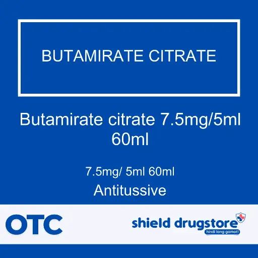 [GEN000051] GN-BUTAMIRATE CITRATE 7.5MG/5ML 60ML 