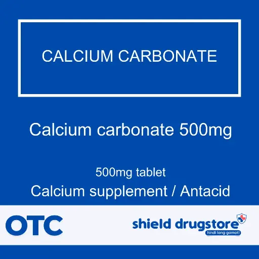 [GEN000052] GN-CALCIUM CARBONATE 500MG TAB