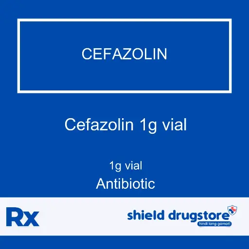[GEN000061] GN-CEFAZOLIN 1G VL 