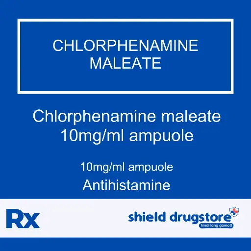 [GEN000075] GN-CHLORPHENAMINE MALEATE 10MG/ML AMP 
