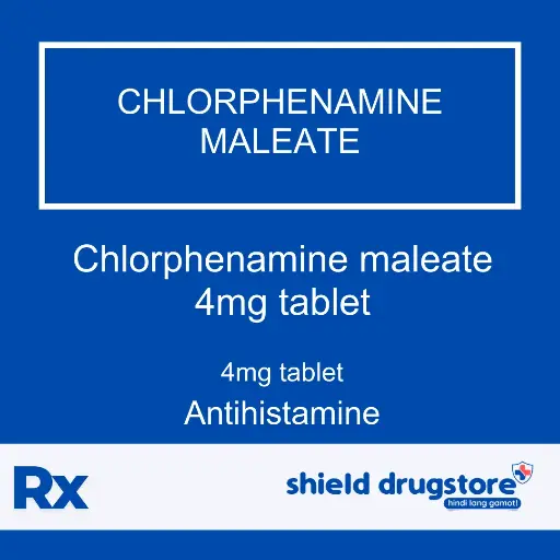 [GEN000076] GN-CHLORPHENAMINE MALEATE 4MG TAB 