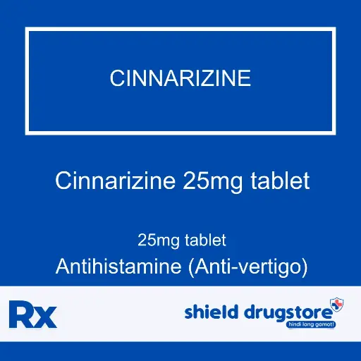 [GEN000077] GN-CINNARIZINE 25MG TAB 