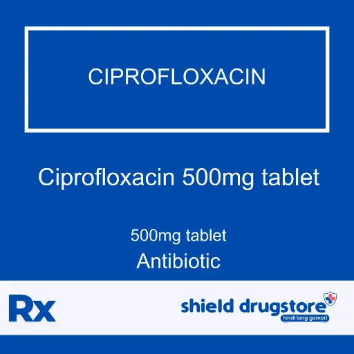 [GEN000078] GN-CIPROFLOXACIN 500MG TAB 