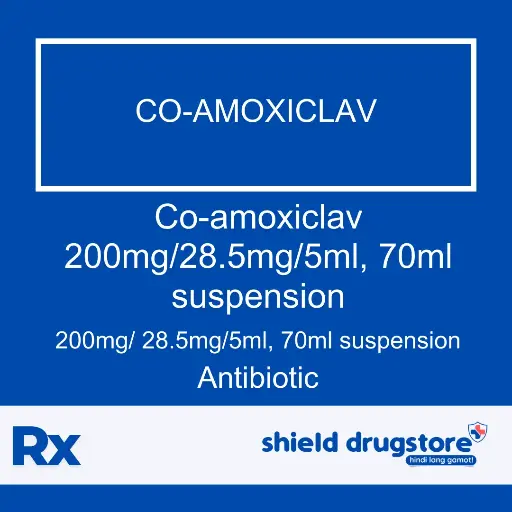 [GEN000092] GN-COAMOXICLAV 200MG/28.5MG/5ML, 70ML 