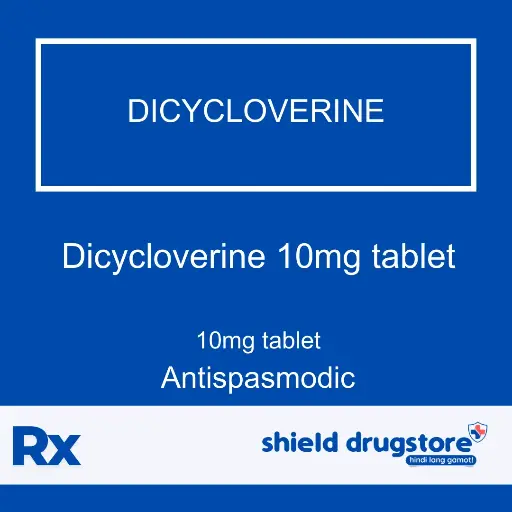 [GEN000113] GN-DICYCLOVERINE 10MG TAB 