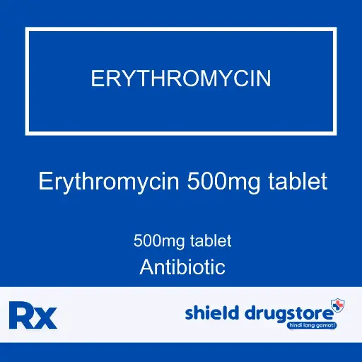 [GEN000129] GN-ERYTHROMYCIN 500MG TAB 