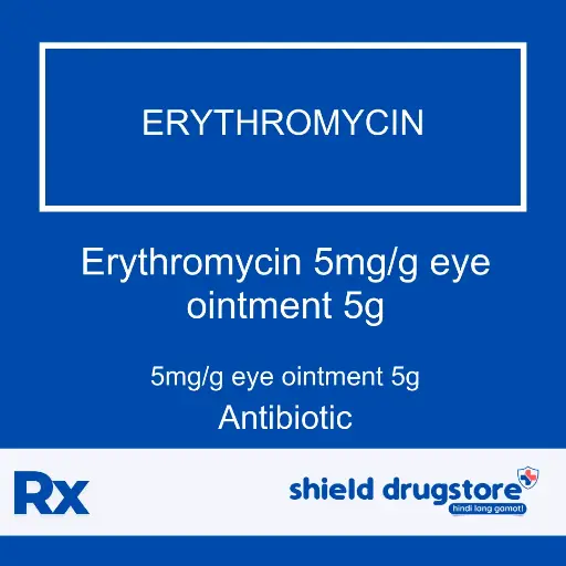[GEN000130] GN-ERYTHROMYCIN 5MG/G EYE OINTMENT 