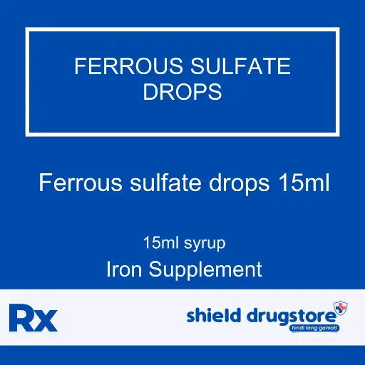 [GEN000137] GN-FERROUS SULFATE DROPS 15ML 