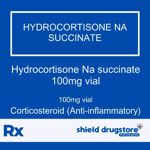 [GEN000152] GN-HYDROCORTISONE NA SUCCINATE 100MG VL 