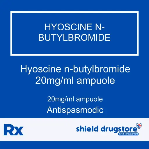 [GEN000157] GN-HYOSCINE N-BUTYLBROMIDE 20MG/ML AMP 