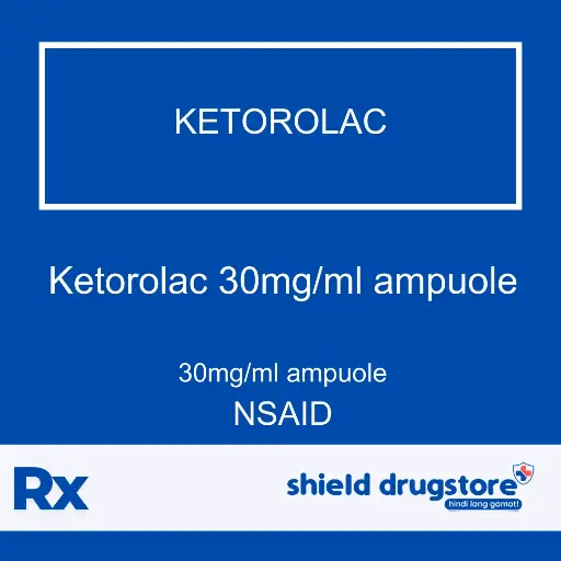 [GEN000170] GN-KETOROLAC 30MG/ML AMP 