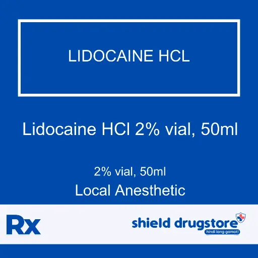 [GEN000177] GN-LIDOCAINE HCL 2% VIAL, 50ML 