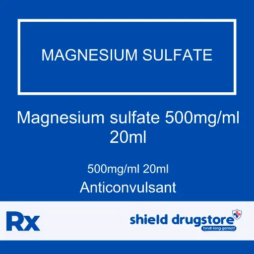 [GEN000185] GN-MAGNESIUM SULFATE 500MG/ML 20ML 