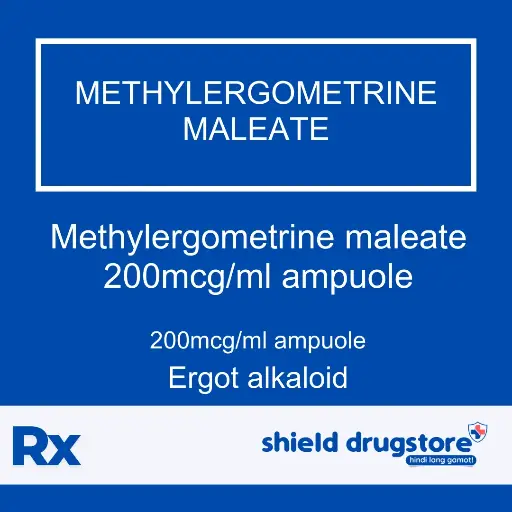 [GEN000194] GN-METHYLERGOMETRINE MALEATE 200MCG/ML AMP 