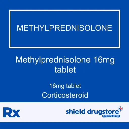 [GEN000195] GN-METHYLPREDNISOLONE 16MG TAB 